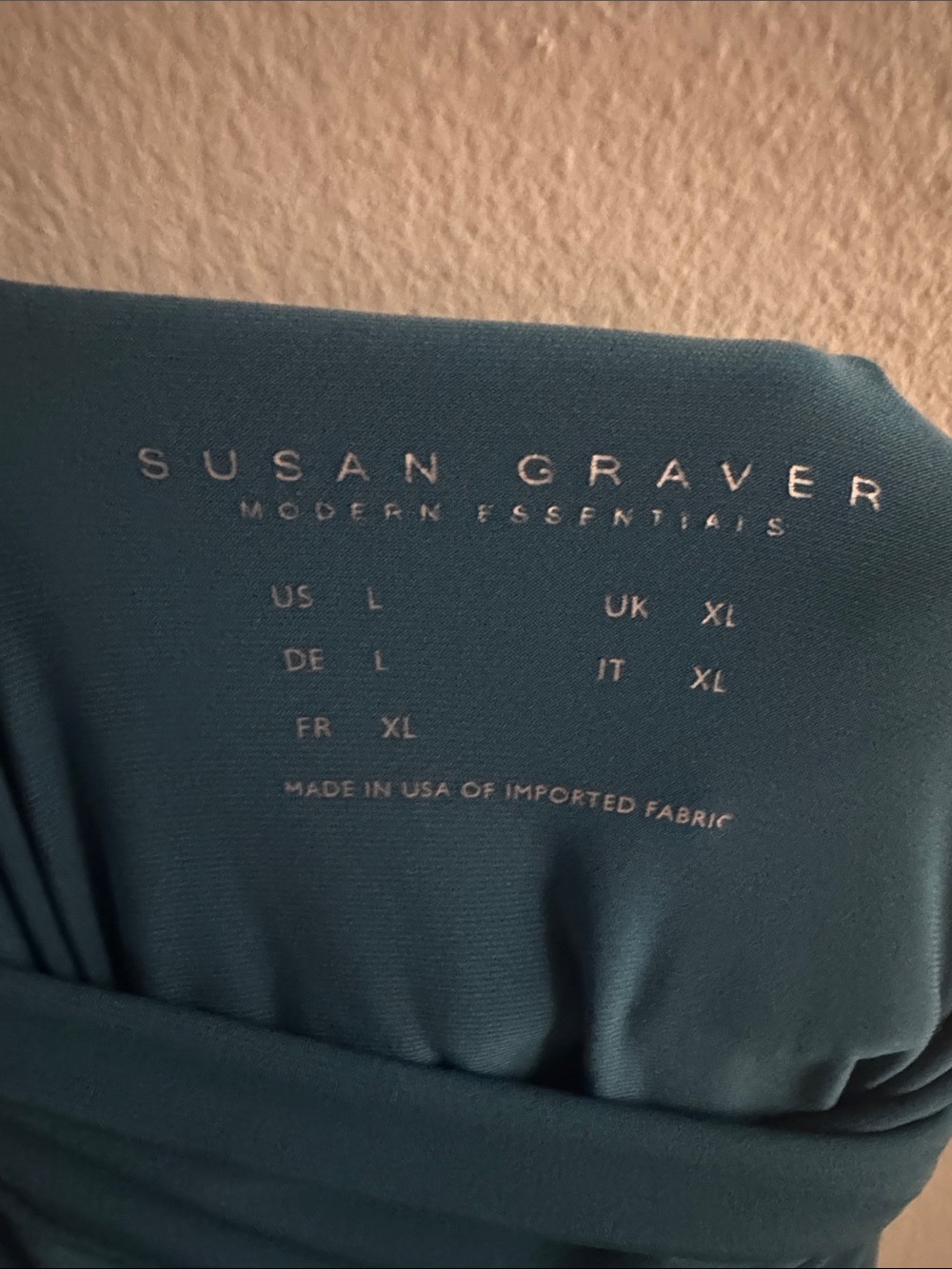 Susan Graver Teal Long-Sleeve Turtleneck Sweater - Picture 2 of 2
